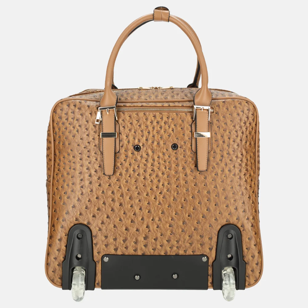 Olivia Lauren business trolley Kiara bruin bij Duifhuizen