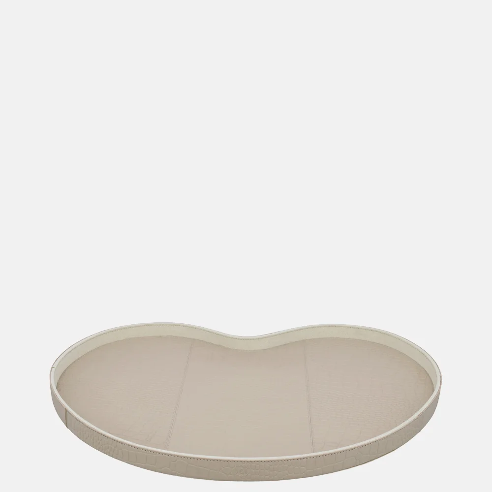 Chamada Chloe Kidney dienblad croco L beige