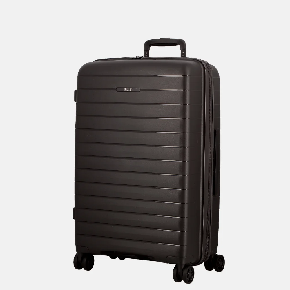 Jump  Striper reiskoffer 77 cm expandable after dark bij Duifhuizen