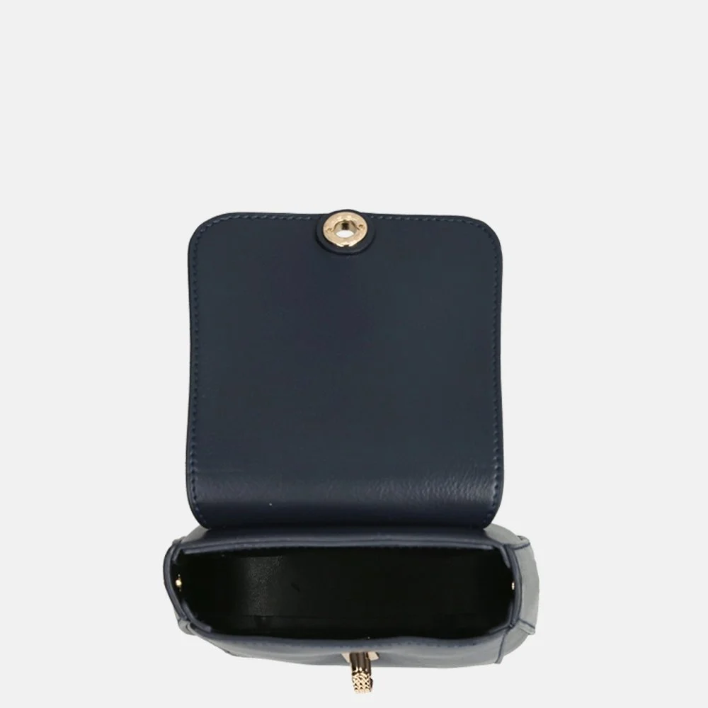 Daniele Donati crossbody tas/telefoontas darkblue bij Duifhuizen