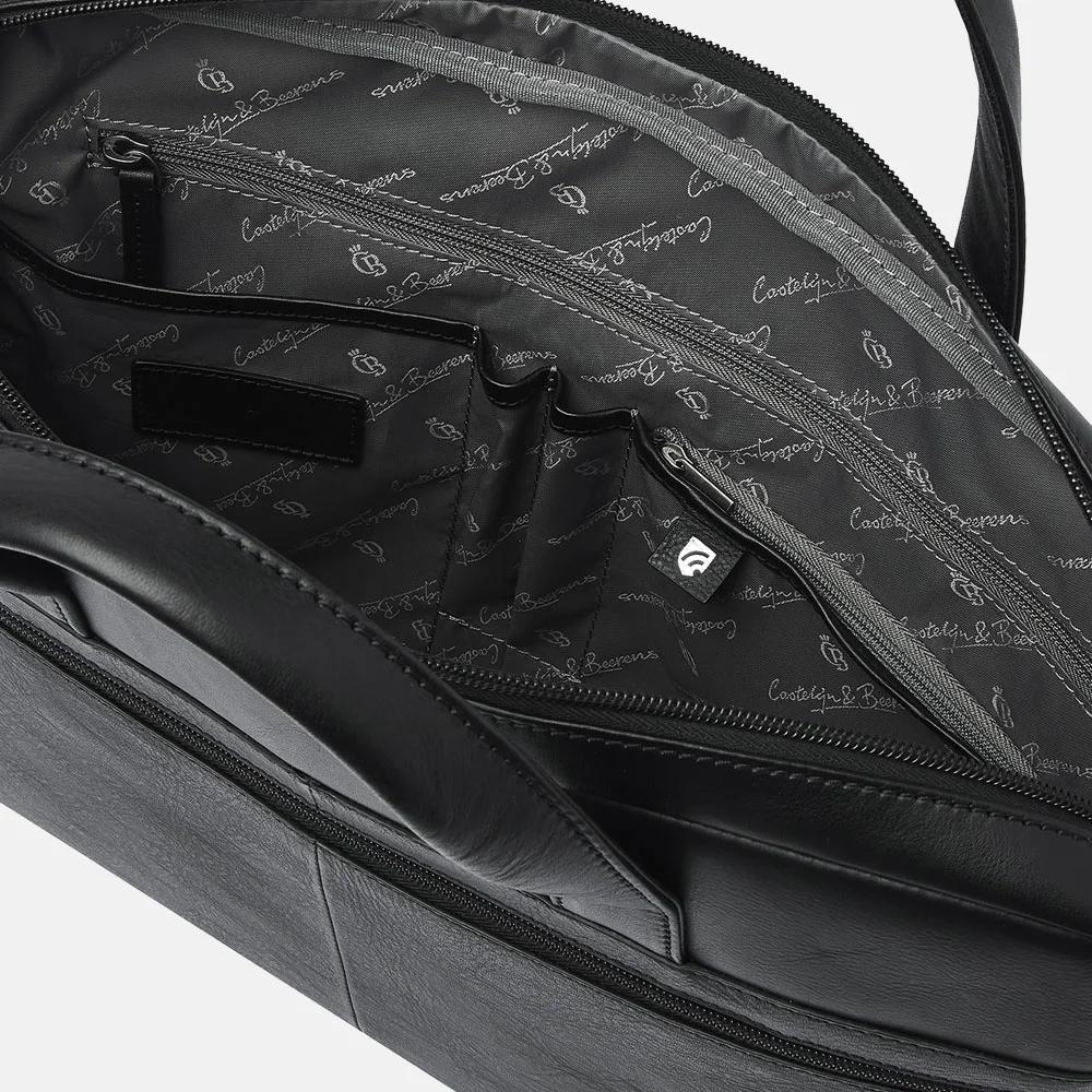 Castelijn en Beerens laptoptas 16.6 inch zwart bij Duifhuizen