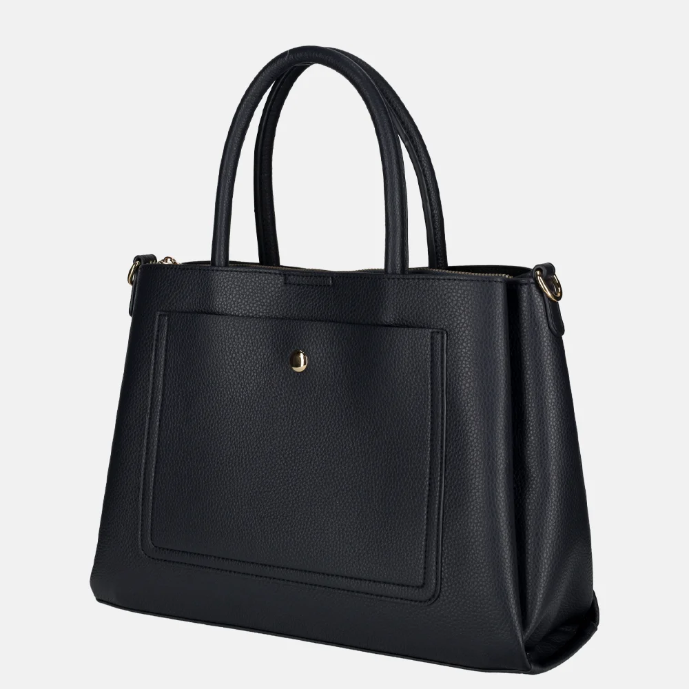 Flora & Co handtas blue bij Duifhuizen