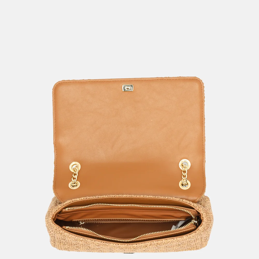 Valentino Bags Ocarina crossbody tas cuoio bij Duifhuizen