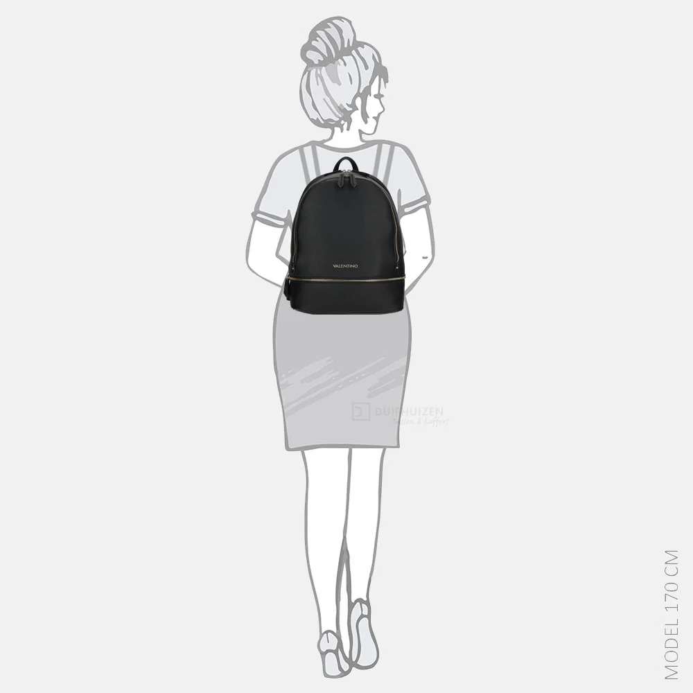 Valentino Bags Brixton rugzak nero bij Duifhuizen