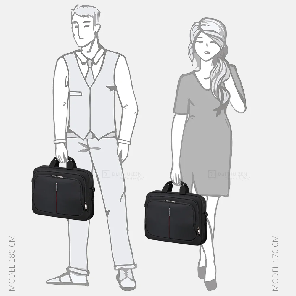 Samsonite Guardit 3.0 laptoptas 17,3 inch black bij Duifhuizen