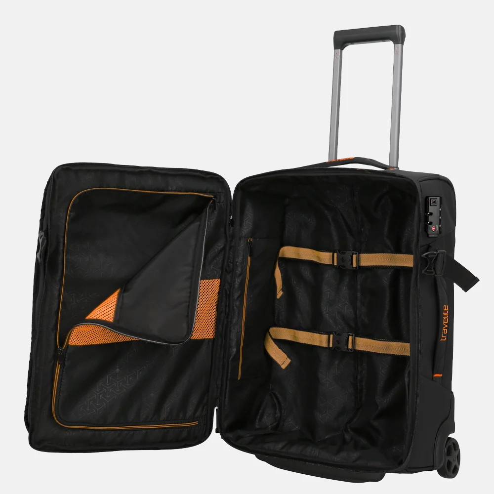 Travelite Briize reistas op wielen 55 cm black bij Duifhuizen