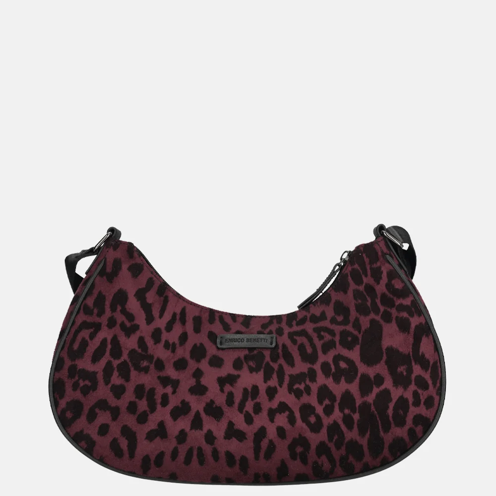 Enrico Benetti Jill schoudertas bordeaux bij Duifhuizen