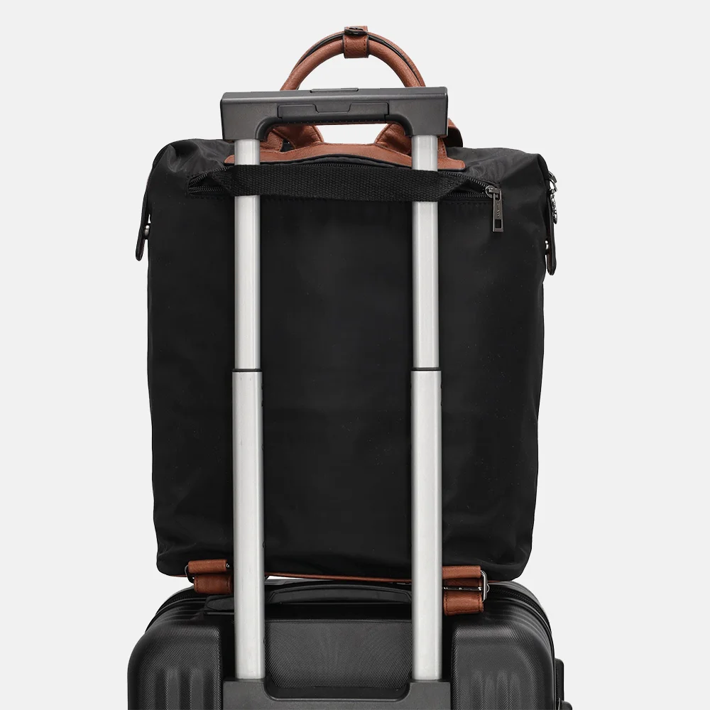 Charm London Buckingham laptoprugzak 14 inch zwart bij Duifhuizen