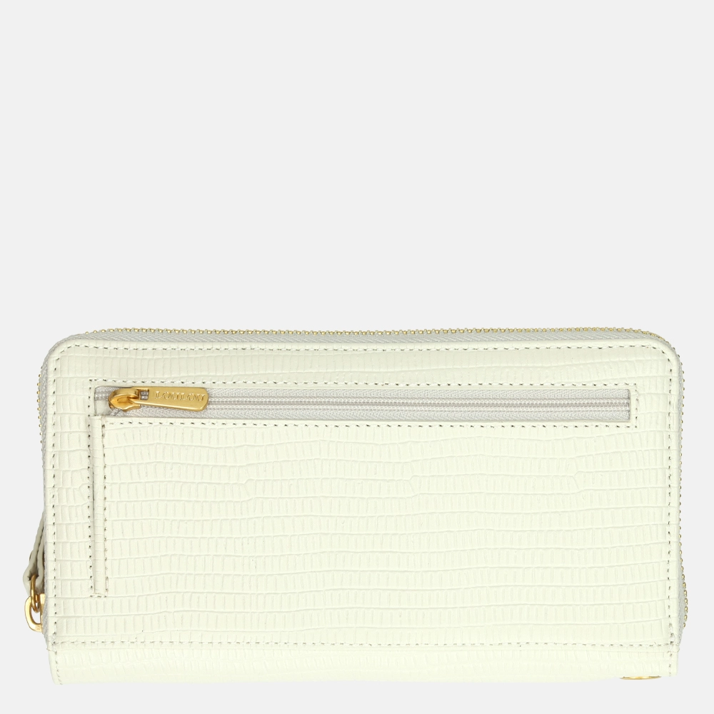 Loulou Essentiels Coachella SLB portemonnee cream bij Duifhuizen