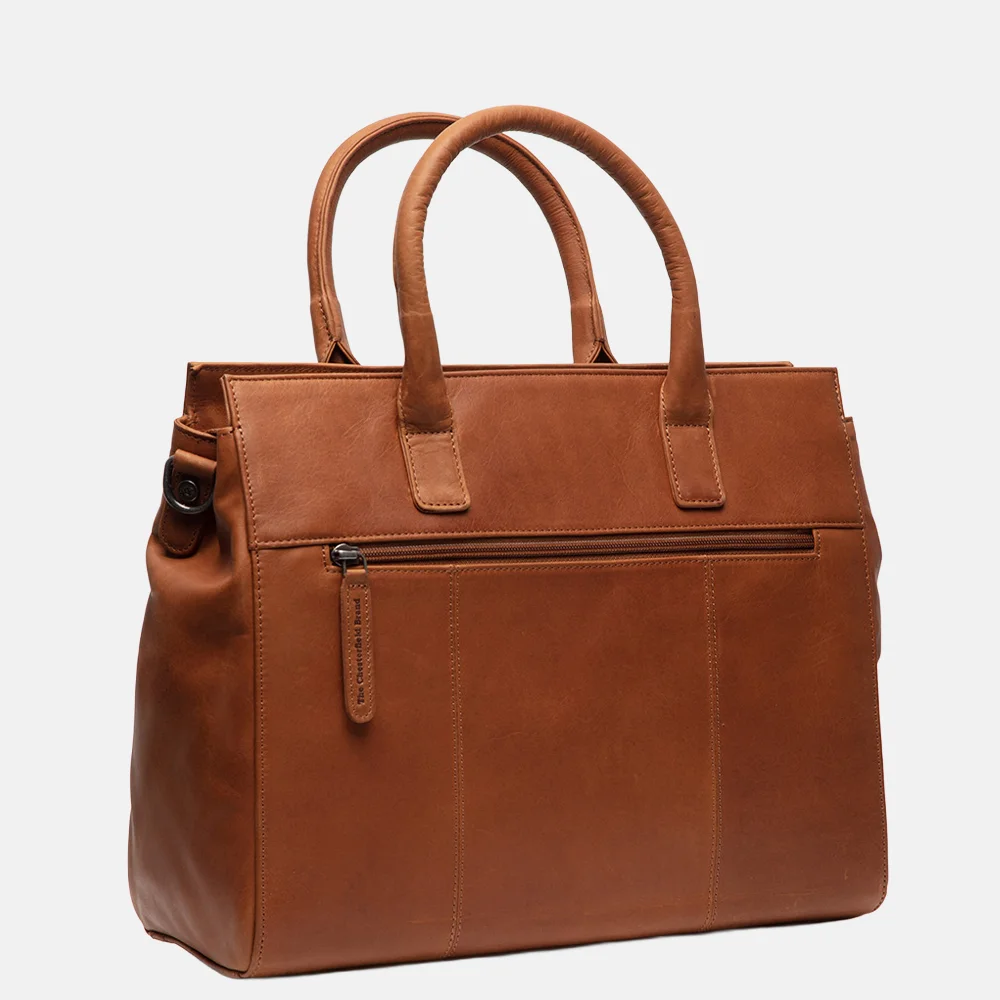 Chesterfield Rivera handtas cognac bij Duifhuizen