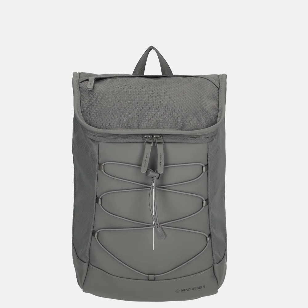 New Rebels Trondheim rugzak 15 inch antraciet bij Duifhuizen