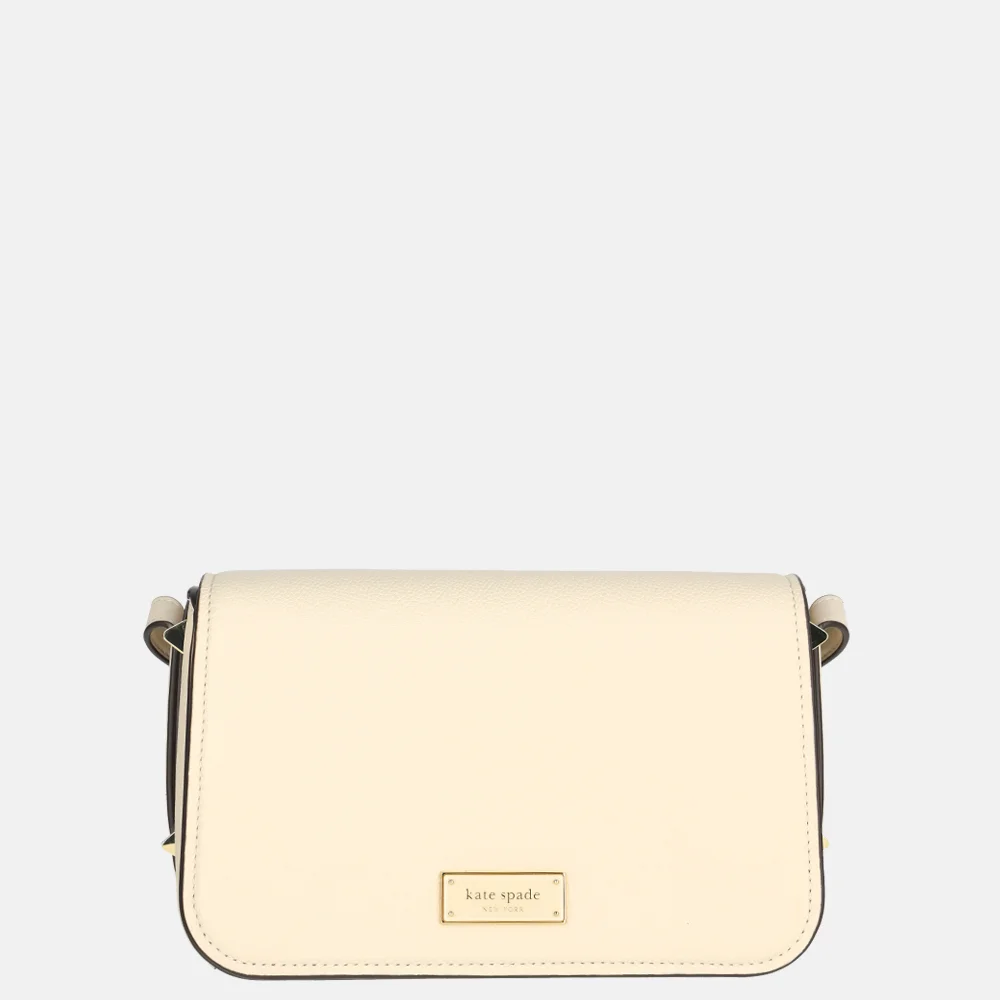 Kate Spade Liv Flap handtas milk glass bij Duifhuizen