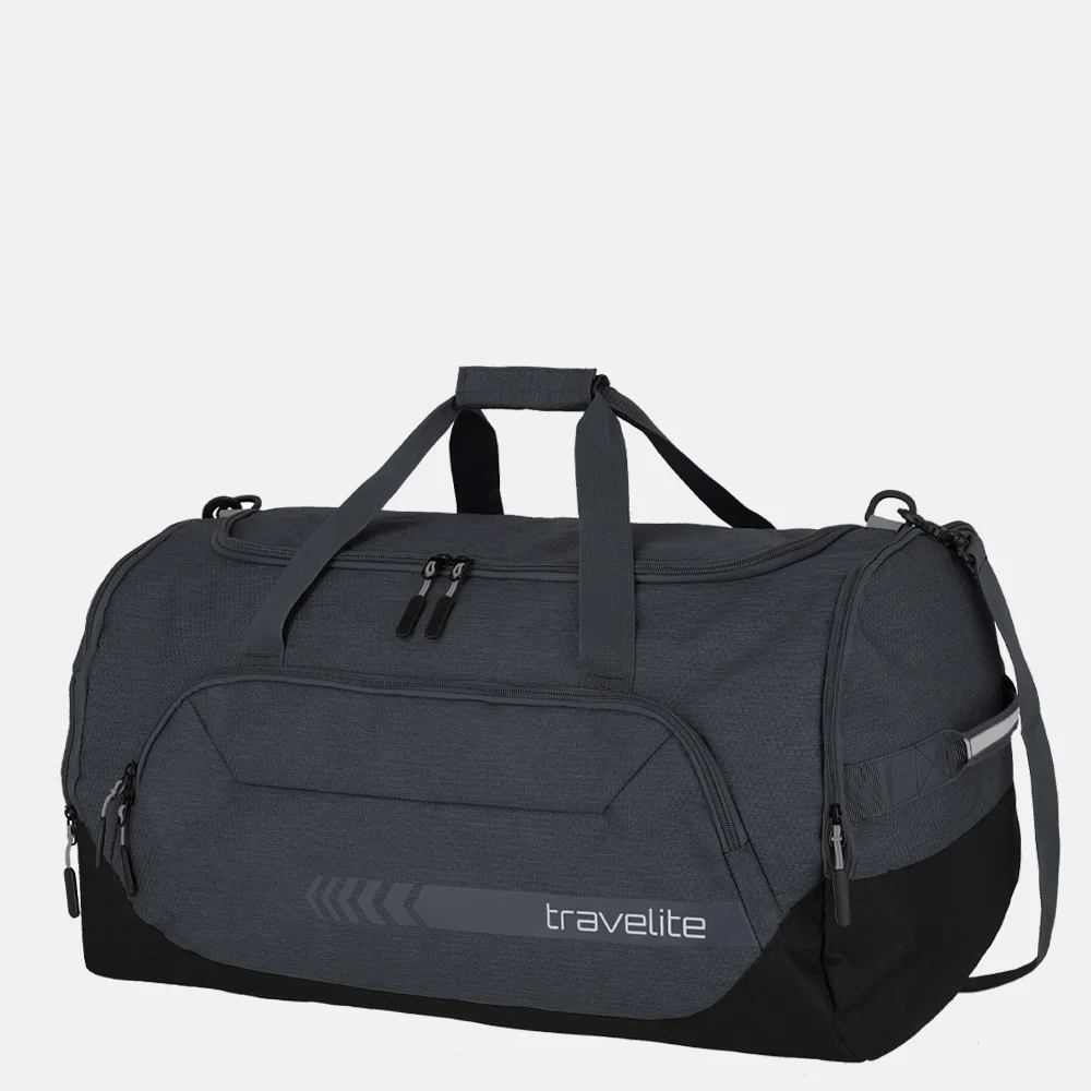 Travelite Kick Off Duffle reistas L dark anthracite bij Duifhuizen