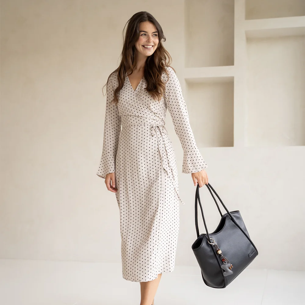 Zebra Trends Sofie shopper met laptopvak 13 inch zwart bij Duifhuizen