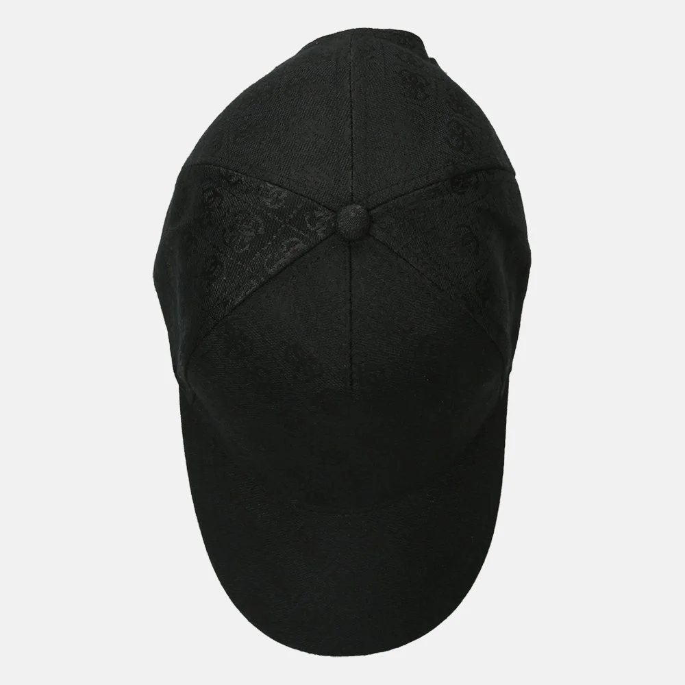 Guess Aviana Basebal Cap pet Coal Logo bij Duifhuizen