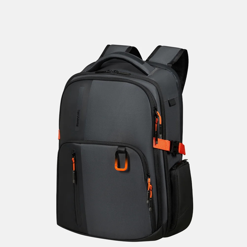 Samsonite Biz2go Daytrip rugzak 15 inch graphite/apricot bij Duifhuizen