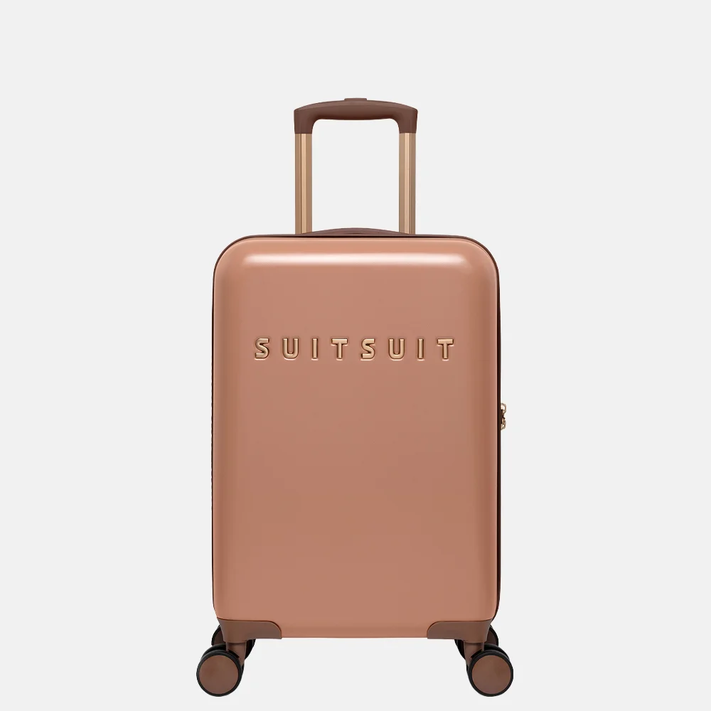 Suitsuit Fab Seventies handbagage koffer 55 cm italian clay bij Duifhuizen