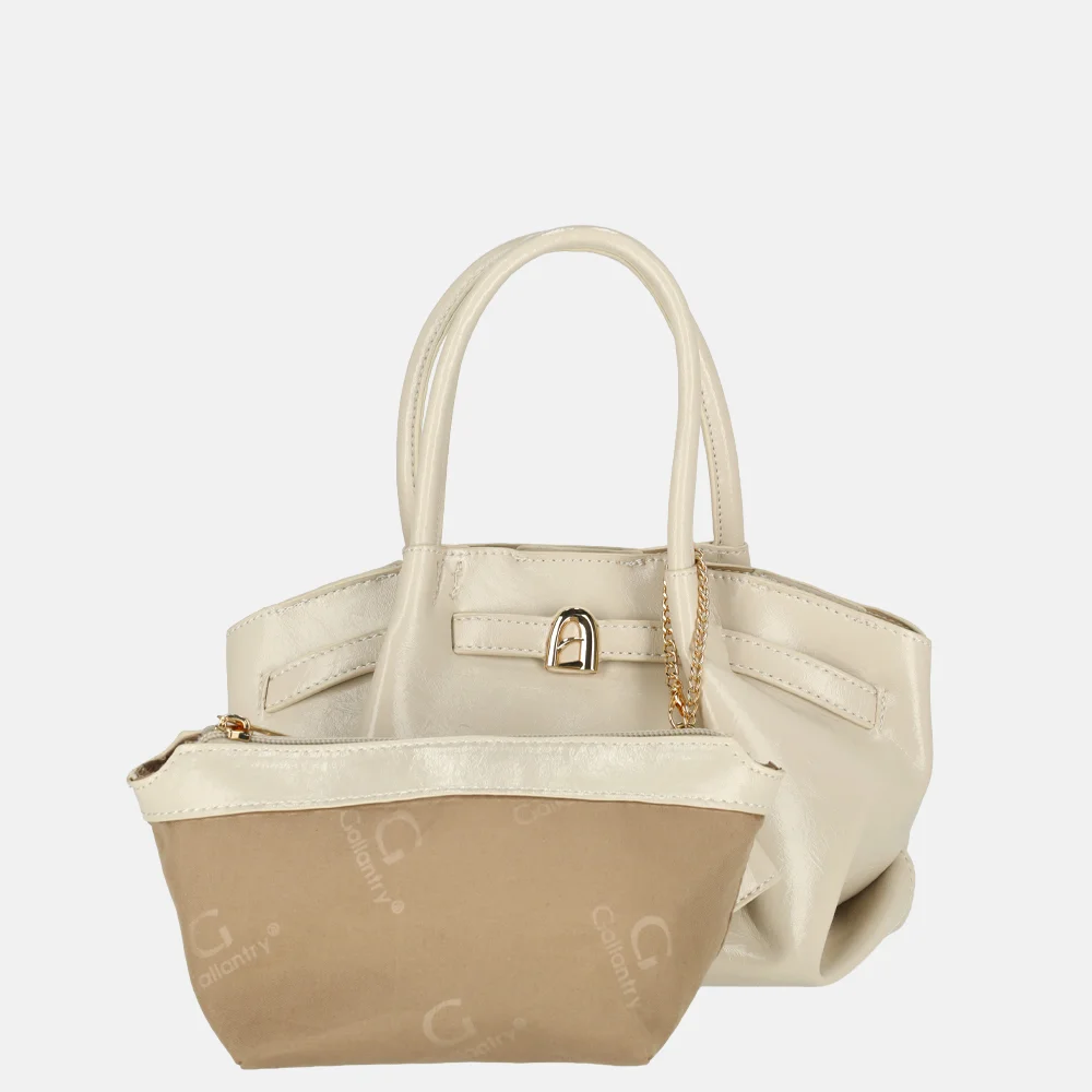 Firenze handtas combi S beige bij Duifhuizen