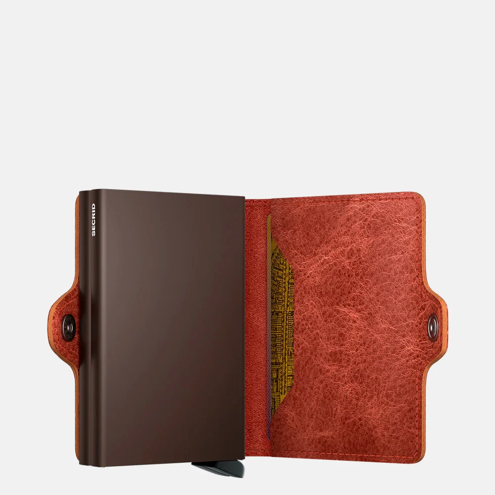 Secrid Twinwallet pasjeshouder vintage orange bij Duifhuizen