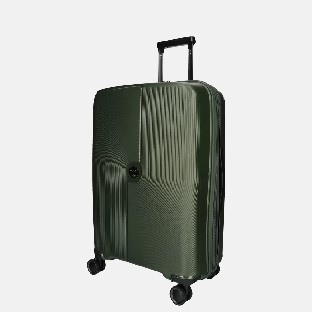 Jump Oskol reiskoffer 66 cm expandable kaki bij Duifhuizen