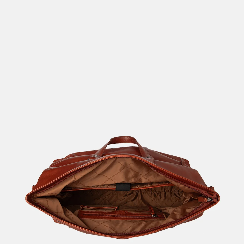 Chesterfield Lazio weekendtas cognac bij Duifhuizen