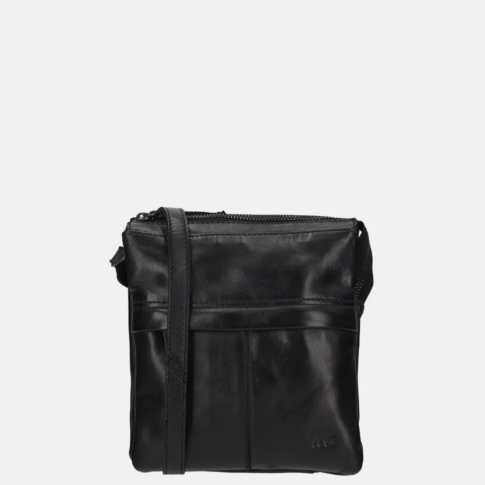 Bear Design crossbody tas black
