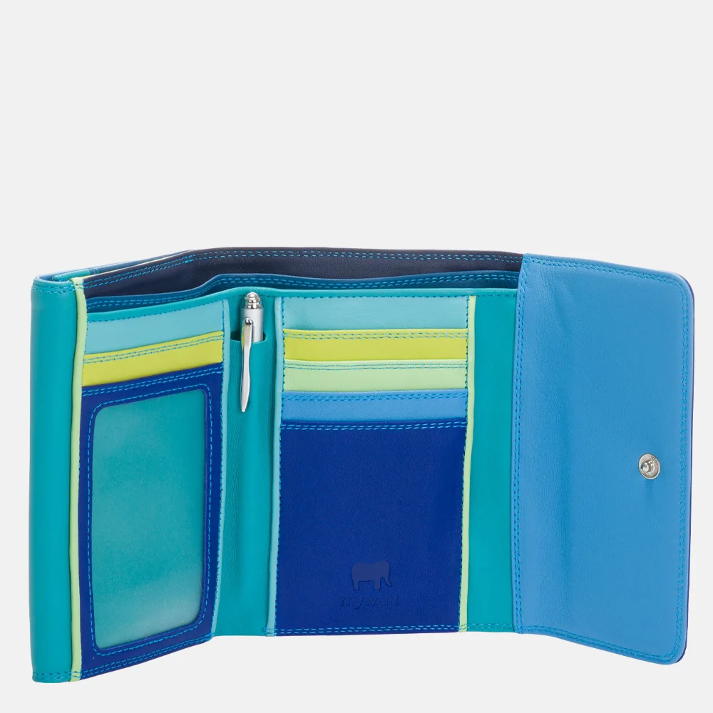 Mywalit Double flap portemonnee seascape bij Duifhuizen