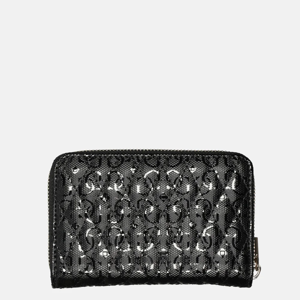 Guess Betalu ritsportemonnee M black bij Duifhuizen