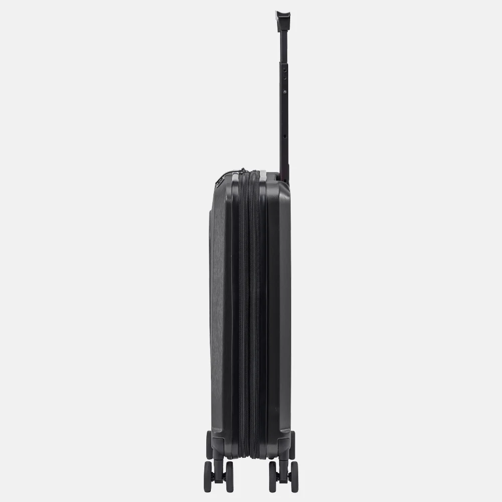 Senz Foldaway handbagage koffer opvouwbaar 55 cm pure black bij Duifhuizen