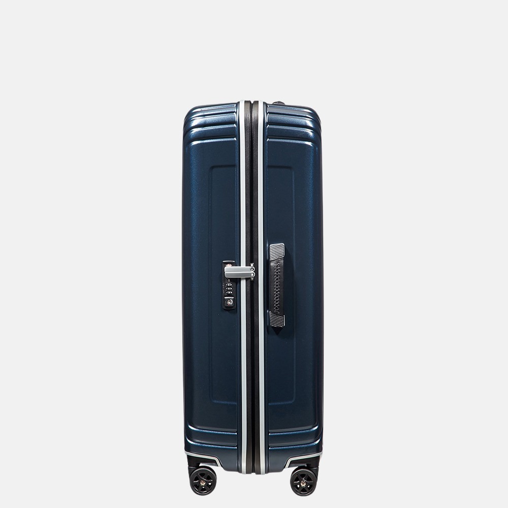 Samsonite Neopulse DLX spinner 75 cm matte midnight blue bij Duifhuizen