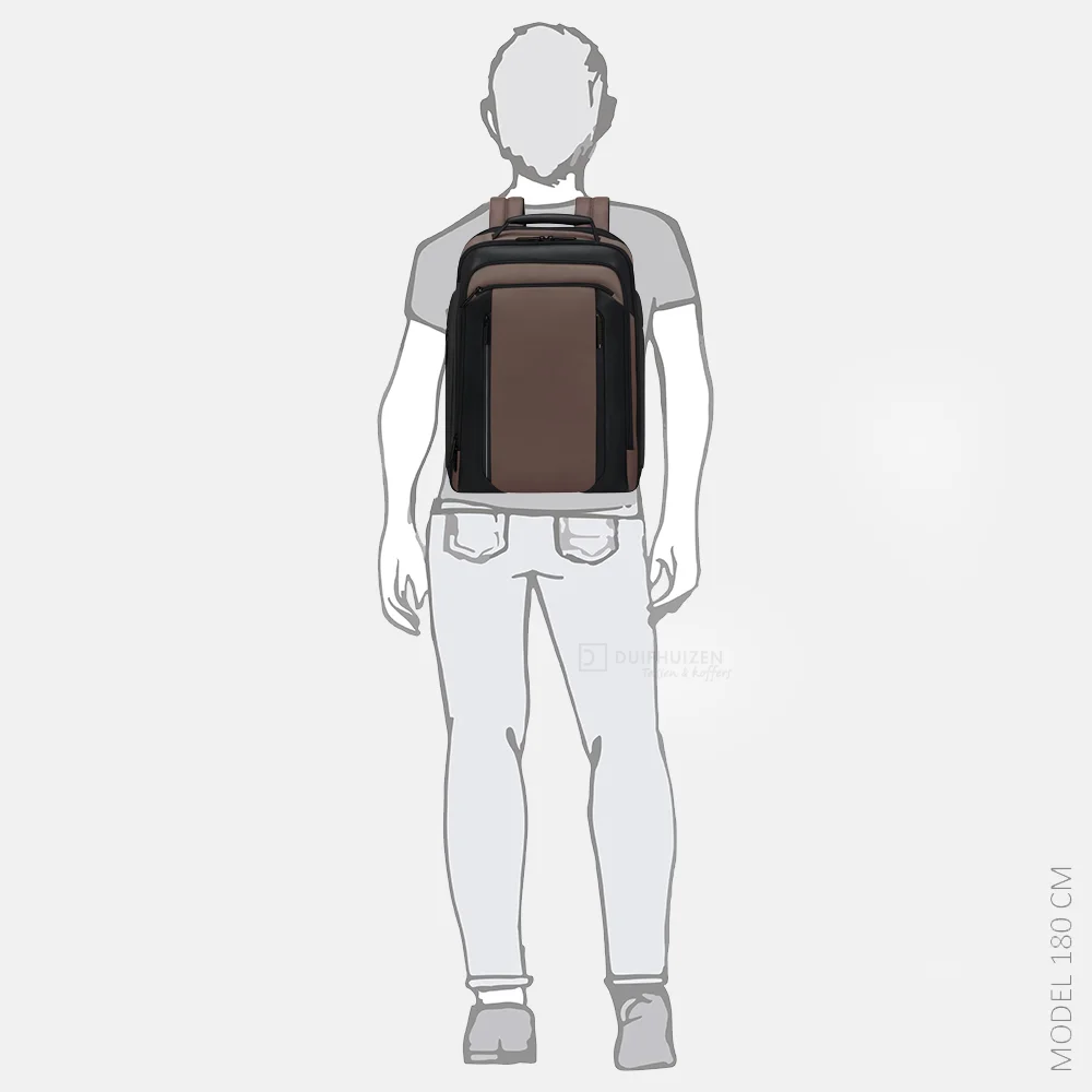 Samsonite Spectrolite underseater 17.3 inch brown bij Duifhuizen