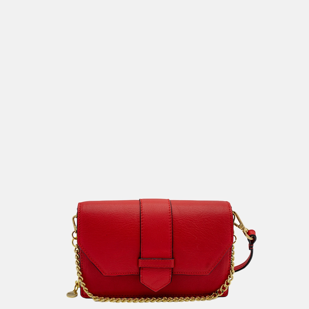 MÖSZ Kris crossbody tas red grain