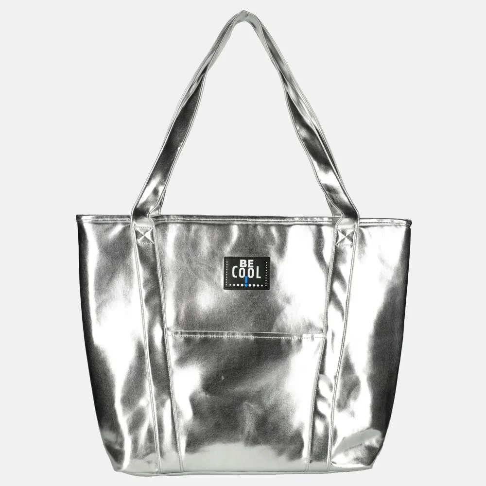 Be Cool Shopper Koeltas L 22 liter zilver