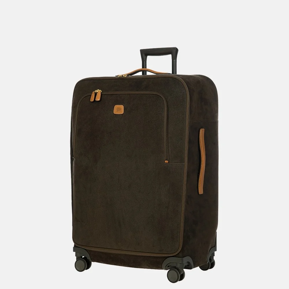 Bric's Life Trolley koffer M 74 cm olive bij Duifhuizen
