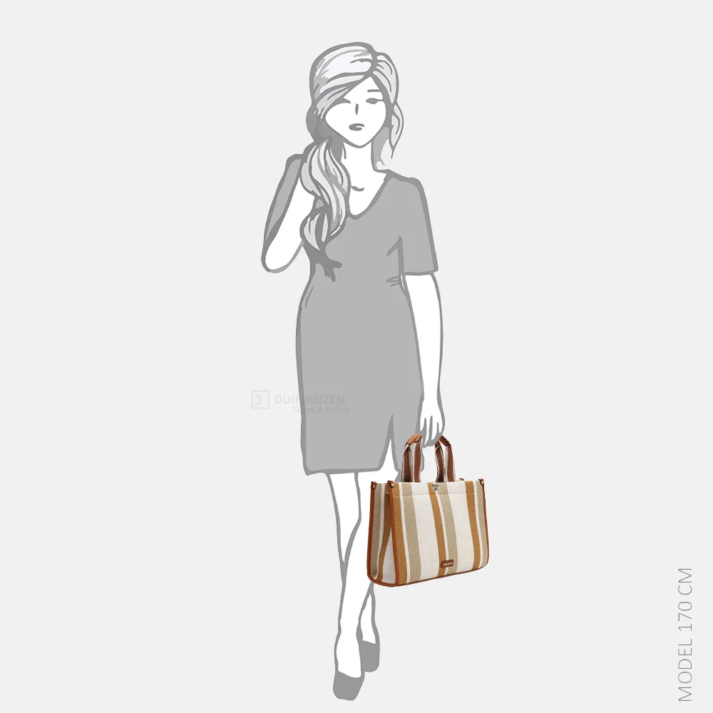 Emily & Noah Jasmin handtas L zand bij Duifhuizen