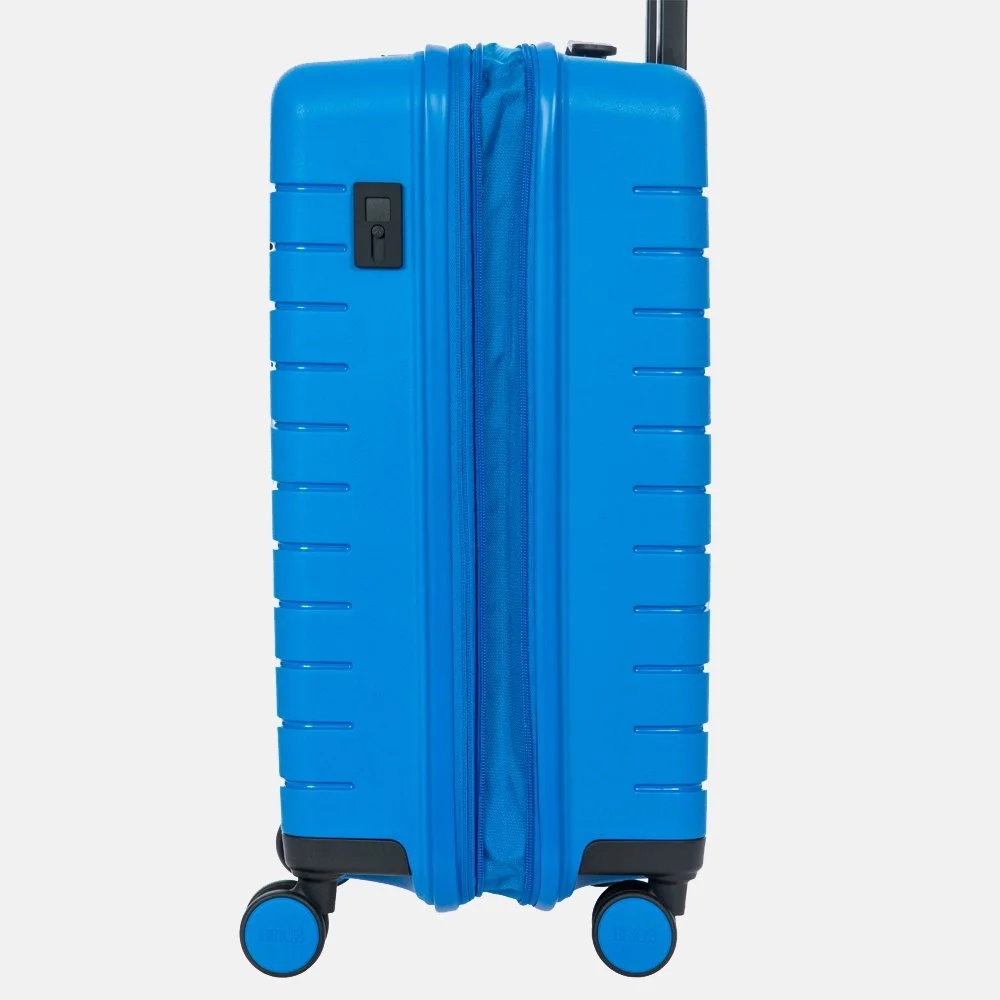 Bric's Ulisse  Expandable handbagage koffer 55 cm electric blue bij Duifhuizen