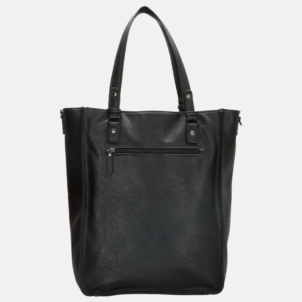 Enrico Benetti Caen shopper 17 inch black bij Duifhuizen