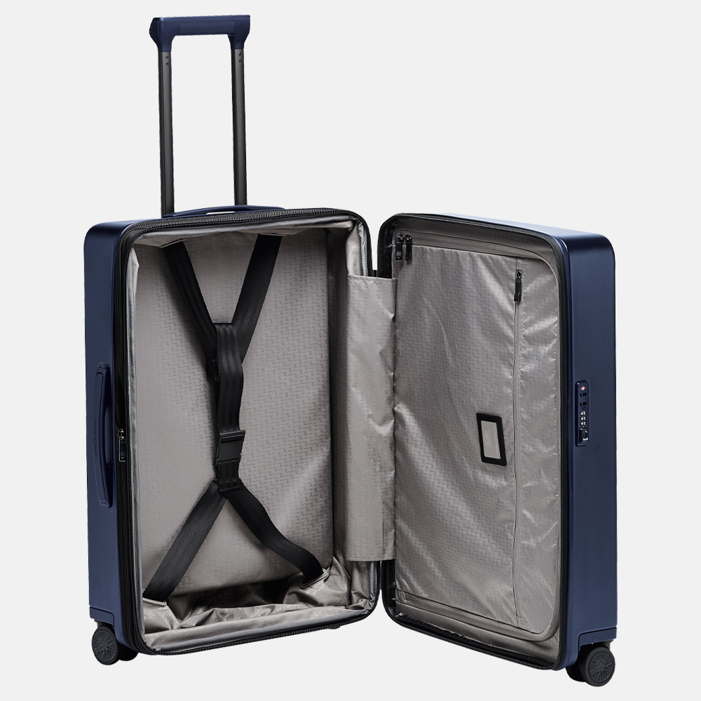 Porsche Design Roadster Hardcase koffer M dark blue matte bij Duifhuizen
