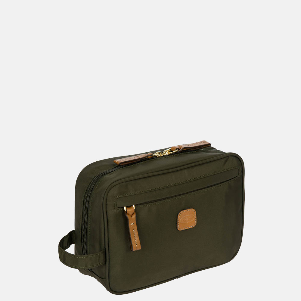Bric's X-Bag Urban toilettas olive bij Duifhuizen