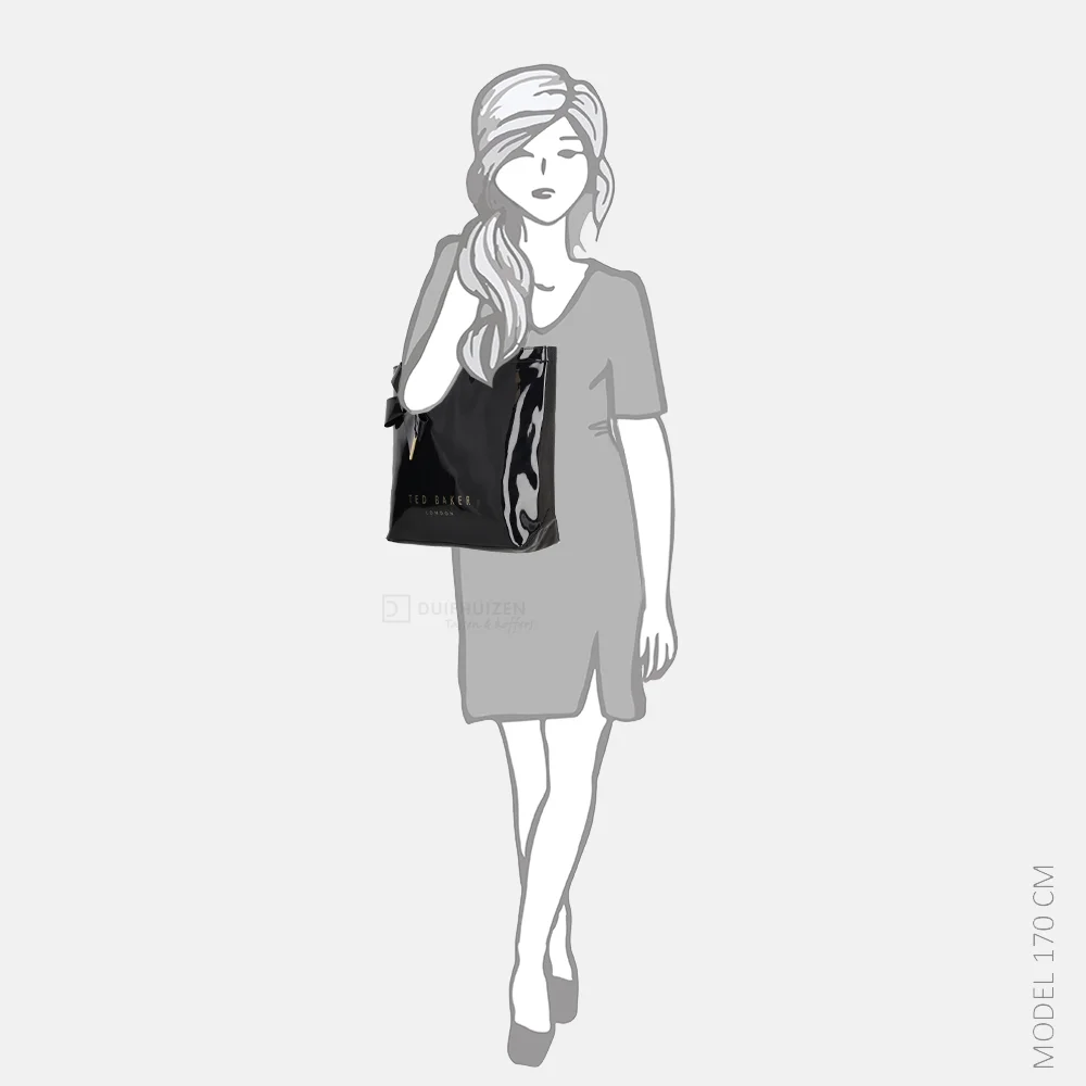 Ted baker Nicon shopper M black bij Duifhuizen