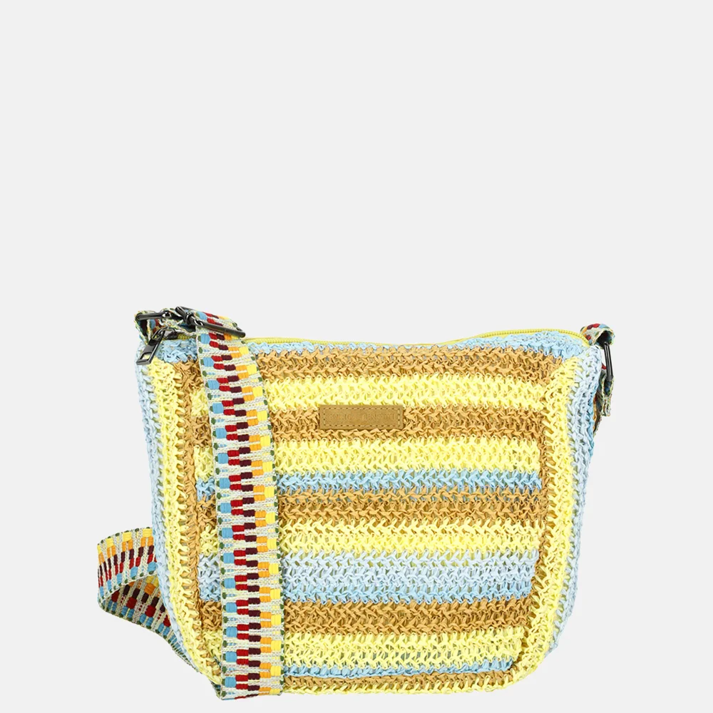 Enrico Benetti Marbella crossbody tas lichtblauw