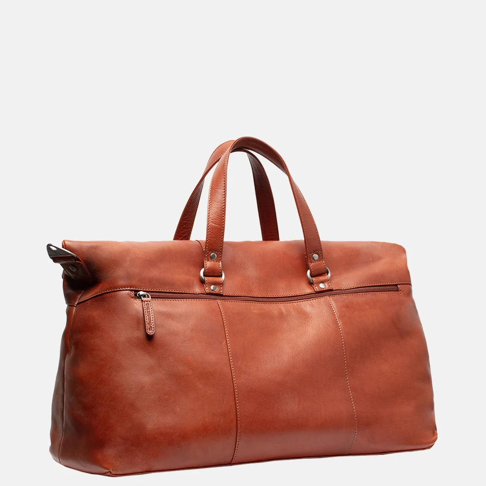 Chesterfield Lazio weekendtas cognac bij Duifhuizen