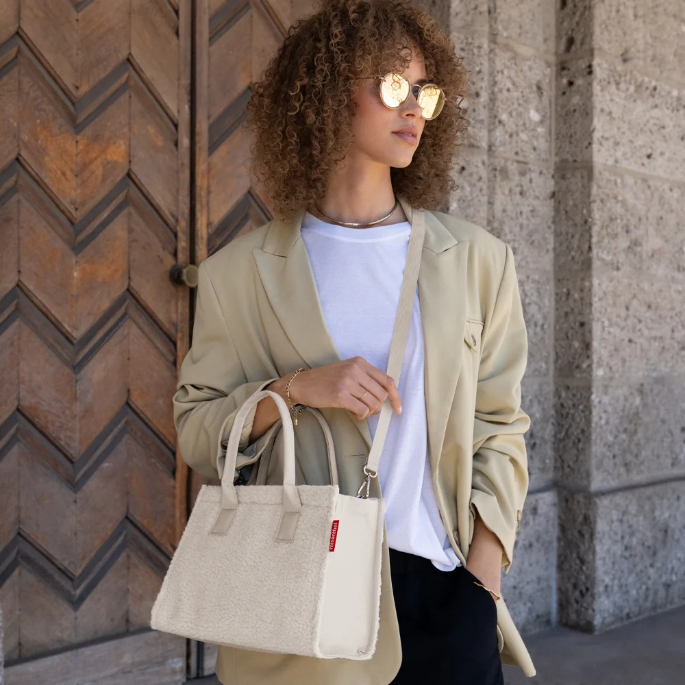 Reisenthel Daily shopper XS teddy sand bij Duifhuizen