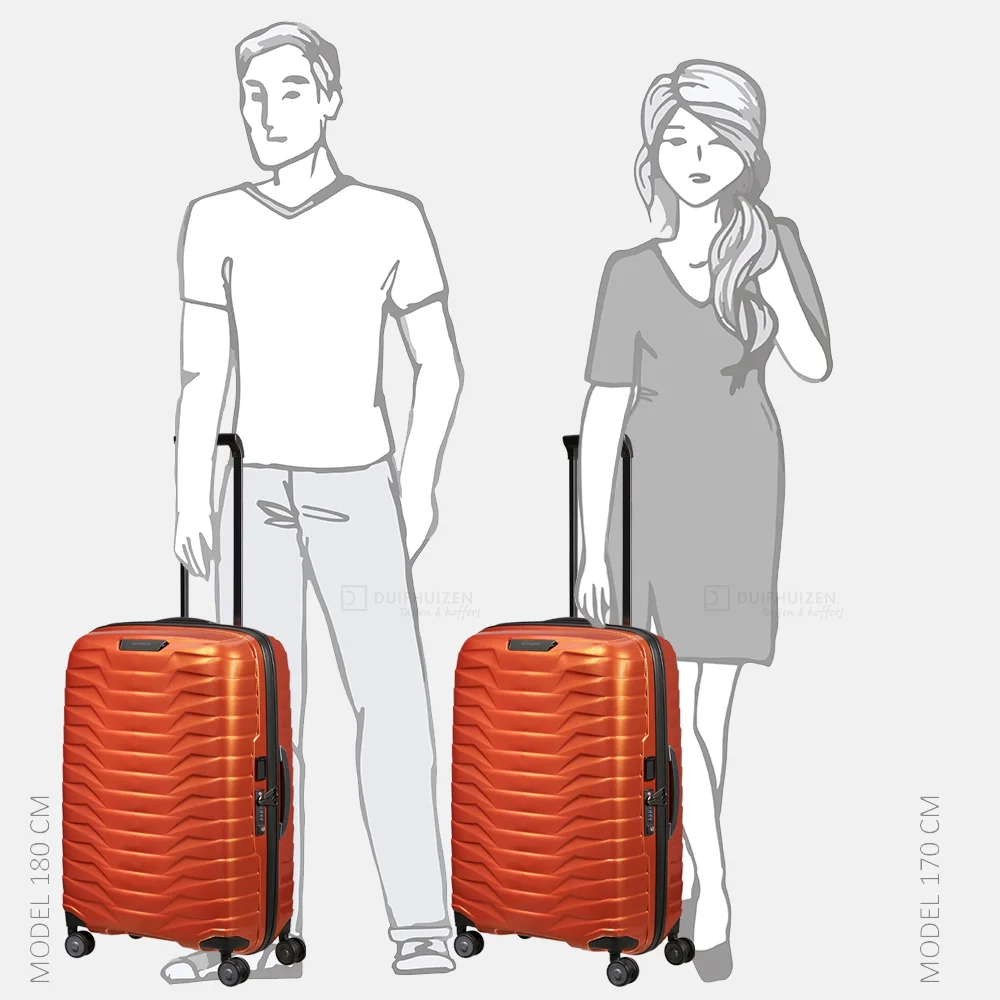 Samsonite Proxis reiskoffer 69 cm flame bij Duifhuizen