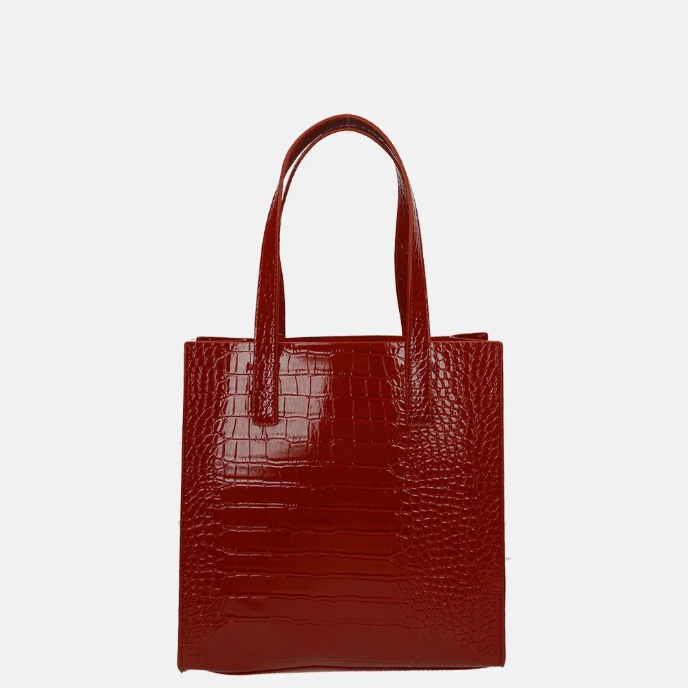 Ted Baker Reptcon shopper red bij Duifhuizen