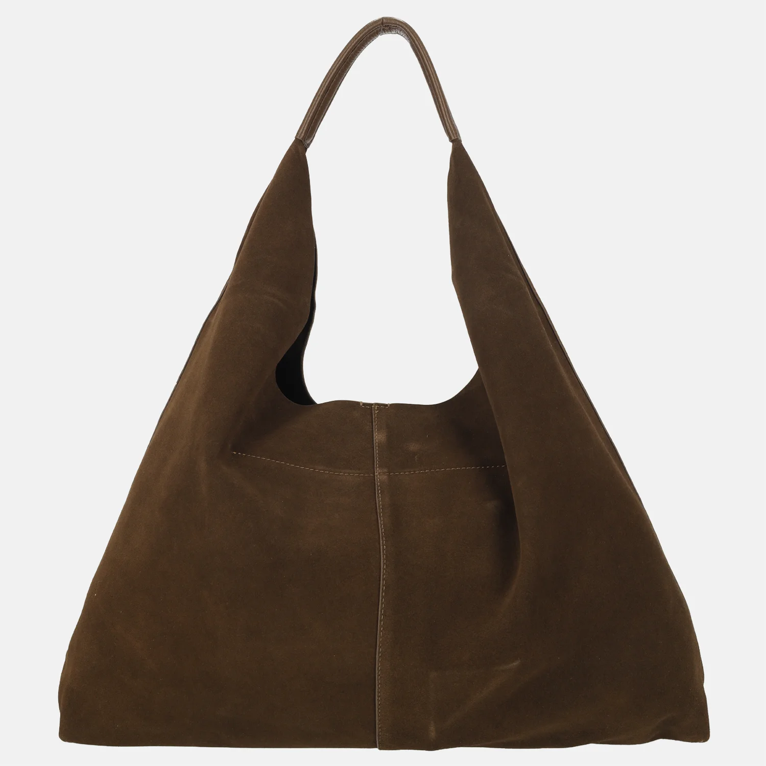 Kurt Geiger Chelsea Slouch Hobo buideltas dark brown bij Duifhuizen