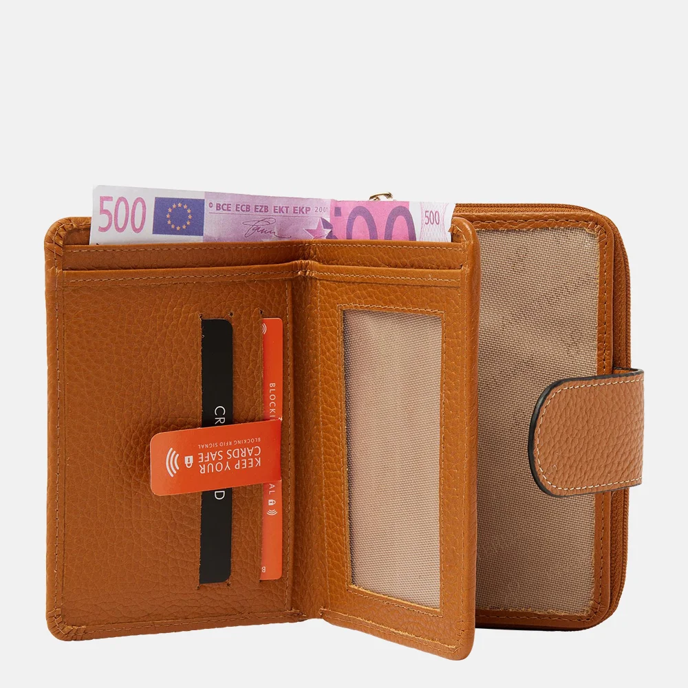 DR Amsterdam portemonnee golden oak bij Duifhuizen