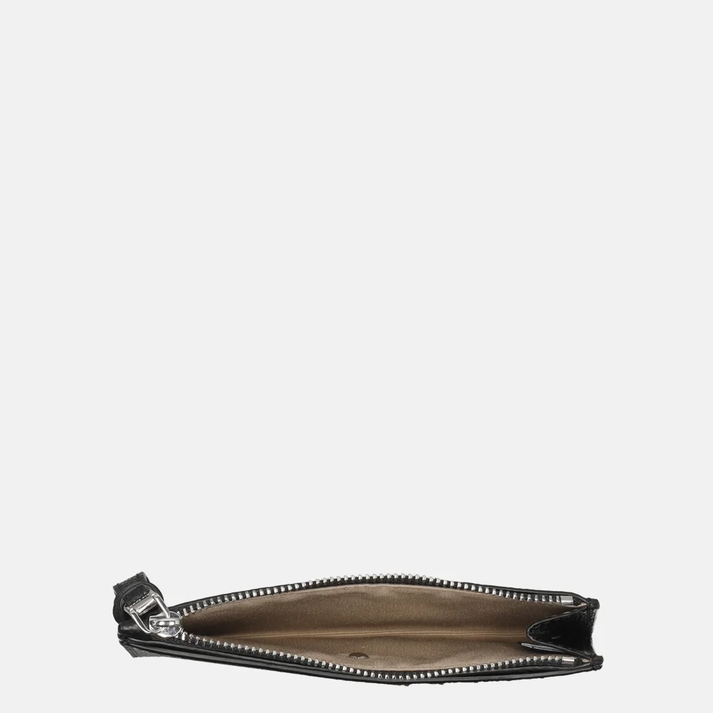 Kate Spade Loop pasjeshouder pebbled leather black bij Duifhuizen