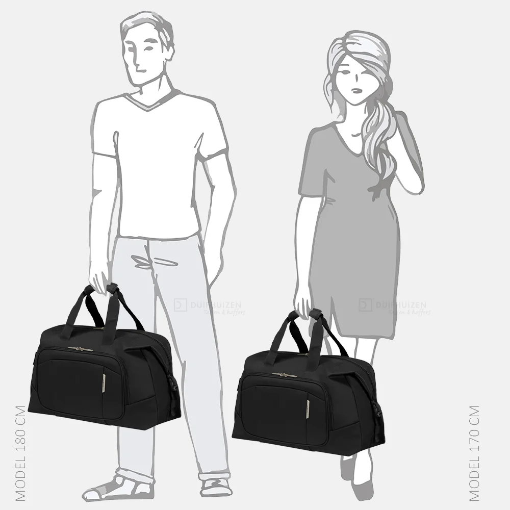 Samsonite Respark Overnight weekendtas ozone black bij Duifhuizen