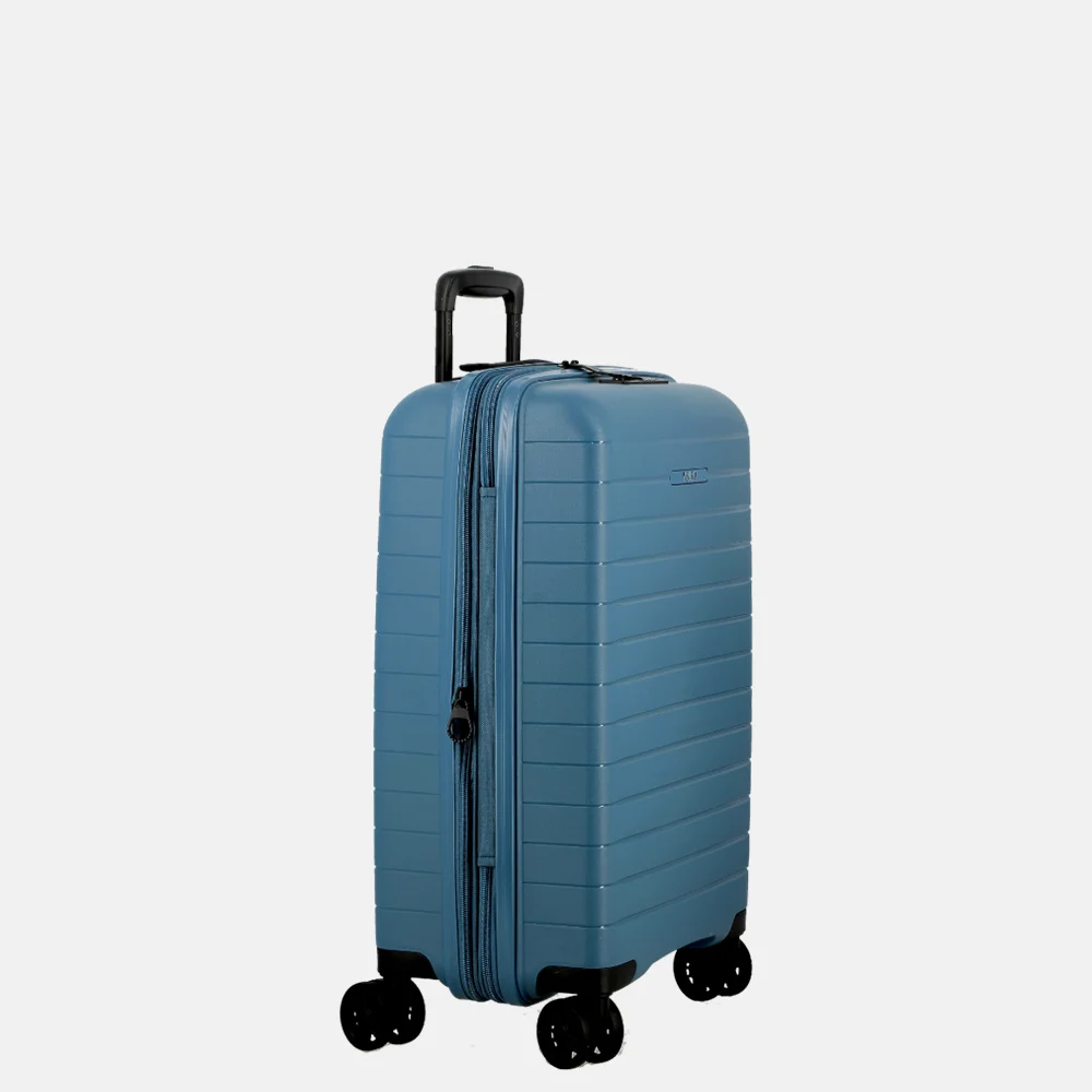 Jump Spinner Expendable Striper handbagage koffer 55 cm blue bij Duifhuizen